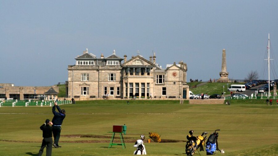 The Old Course in St. Andrews - No. 18