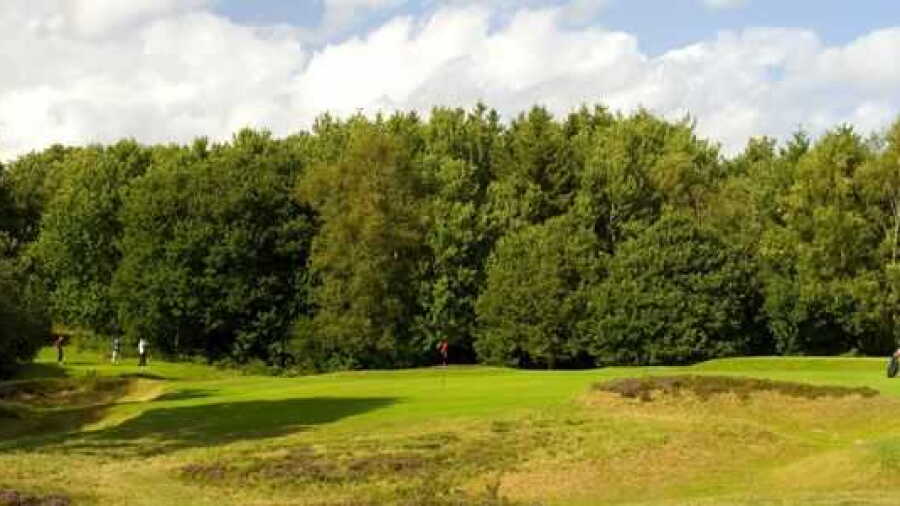 15th green at Piltdown Golf Club