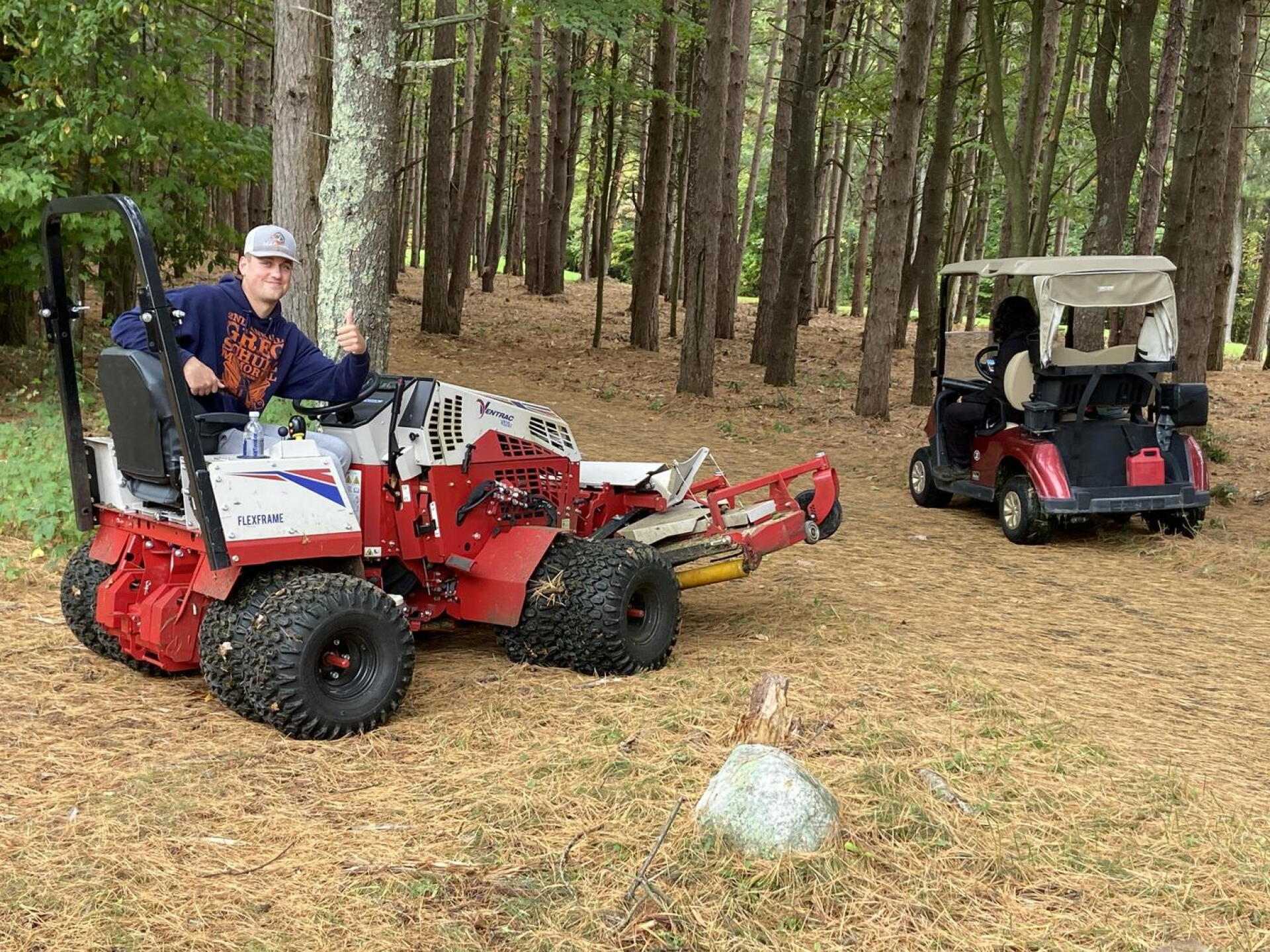 Dylan hard at work!! Nice guy (Photo submitted by u183373765 on 10/05/2023)