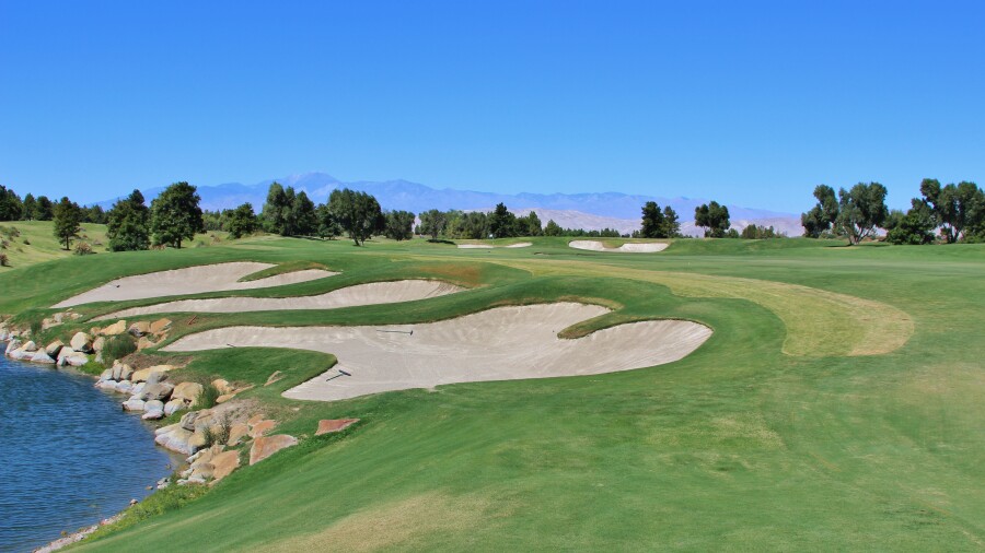 Classic Club golf course - hole 13