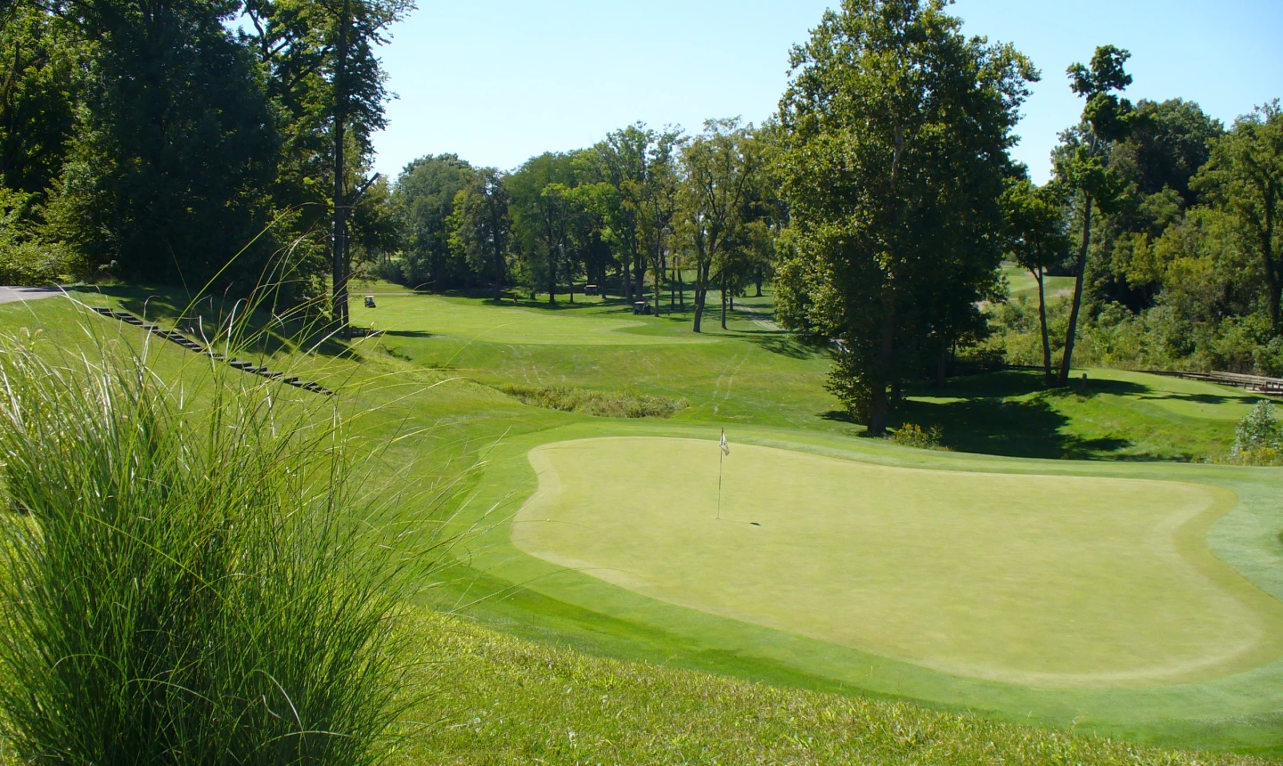 Bear Slide Golf Club - hole 18