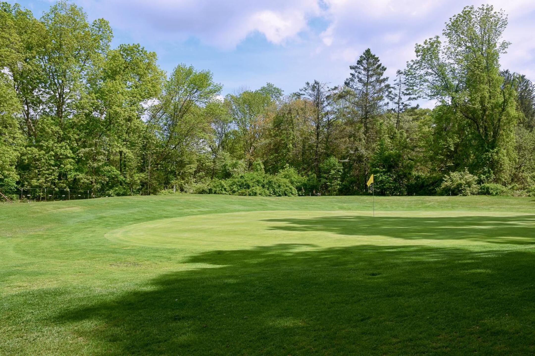 Hole eight is surprisingly the #12 index. Around this slippery green, it hardly plays that way. (Photo submitted by AptlyLinked on 05/21/2025)