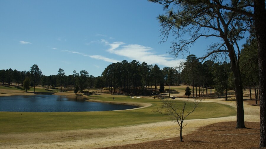 Pinehurst No. 4 course - hole 13
