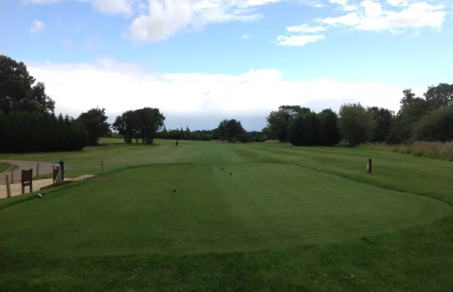 1st  fairway at South Cerney