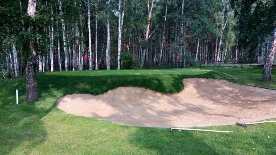 Eagle Hills GC: practice area