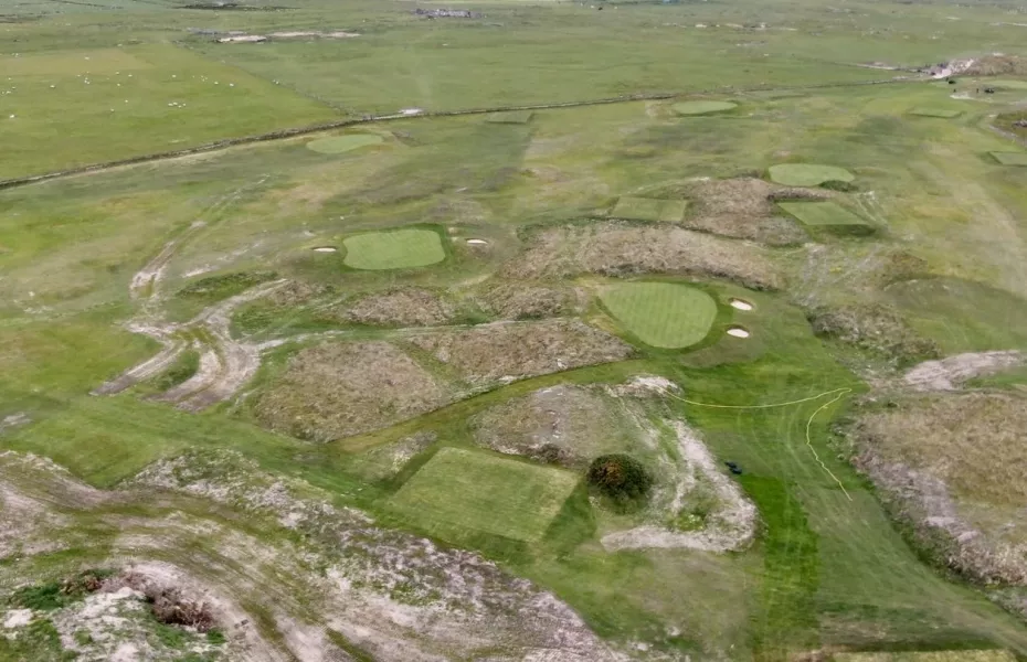 Ballyliffin GC - The Pollan Links: Aerial