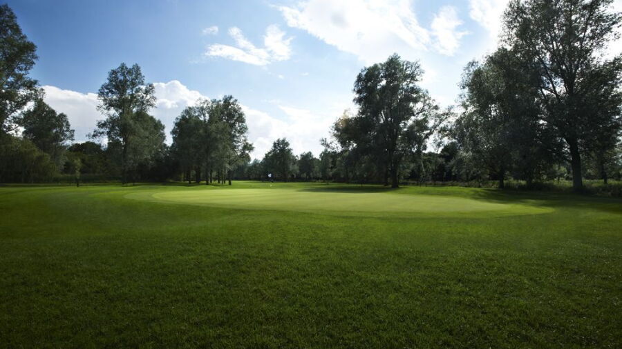 Protected green at Benton Hall