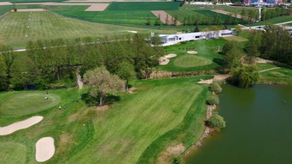 Ptuj GC: Aerial view