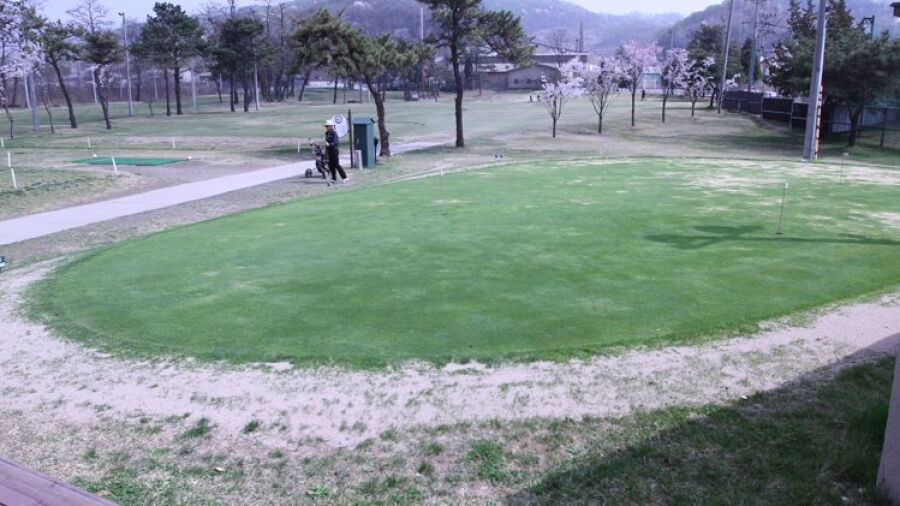 Camp Casey Indian Head GC: Practice area