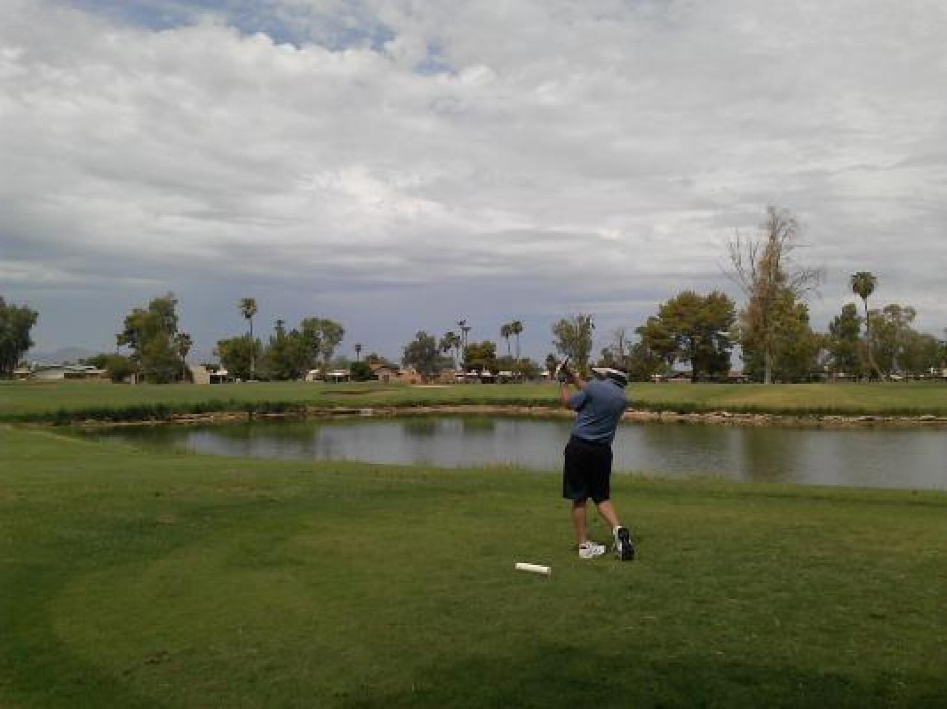 2nd hole par 3 over water (Photo submitted by rickandersen on 11/26/2013)