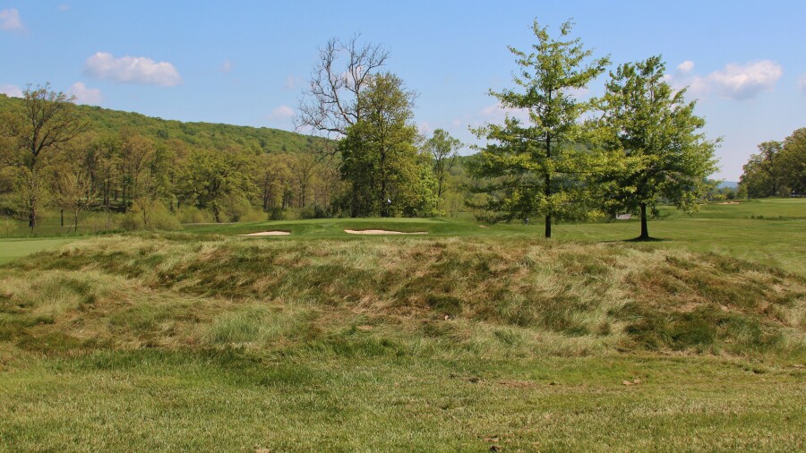 Omni Bedford Springs Resort golf course - hole 8