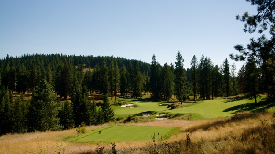 Gozzer Ranch Golf and Lake Club - hole 12