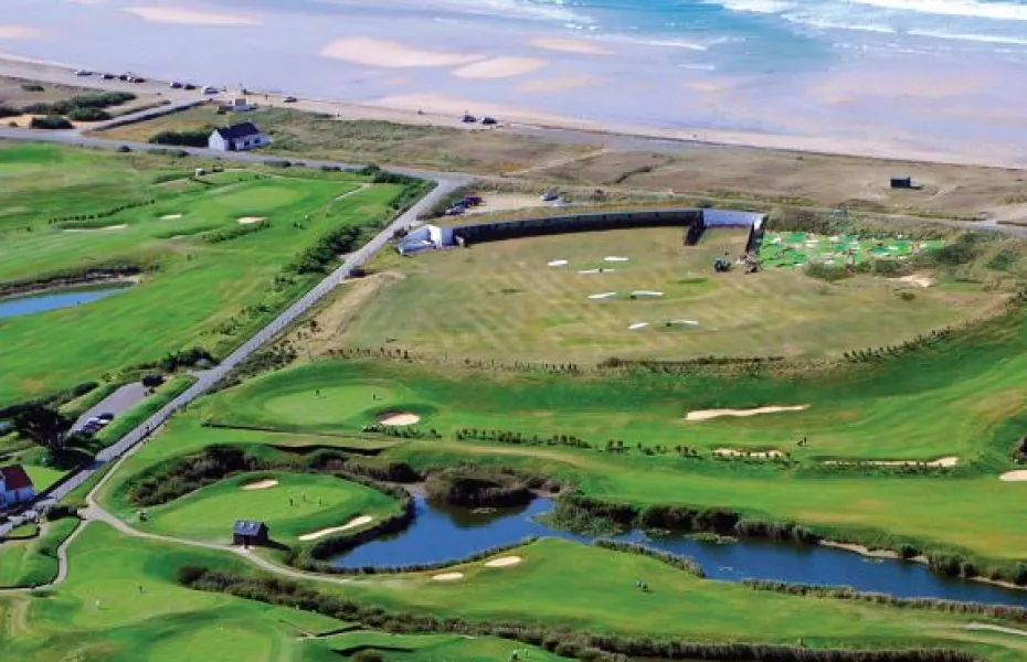 Les Mielles GCC: Aerial view