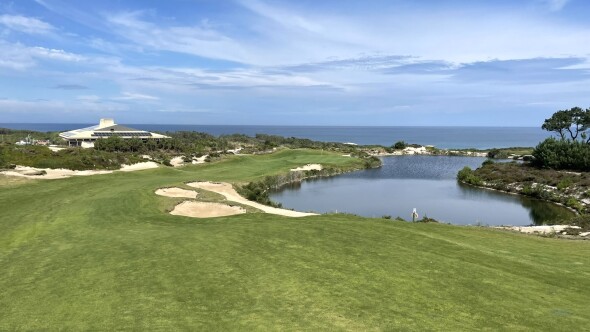 West Cliffs Golf Course - hole 18 
