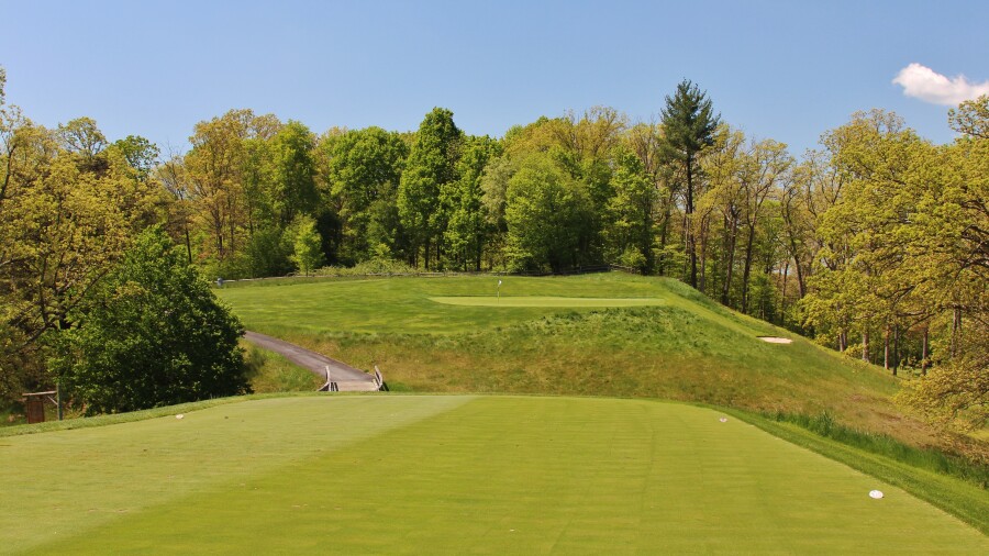 Omni Bedford Springs Resort golf course - hole 10
