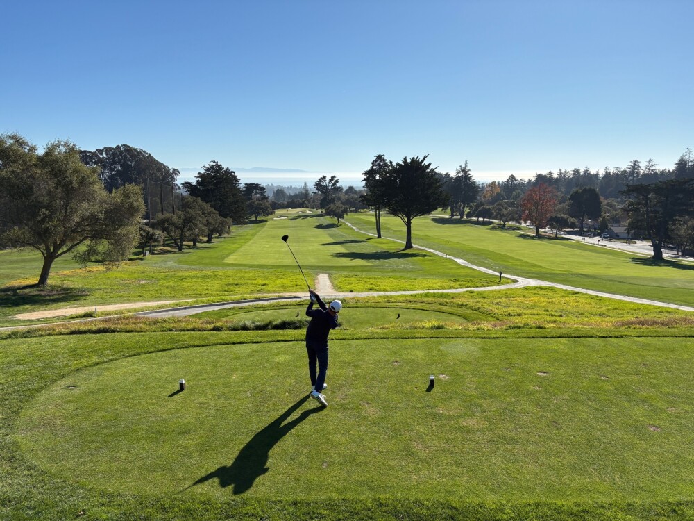 Pasatiempo - restored first hole 