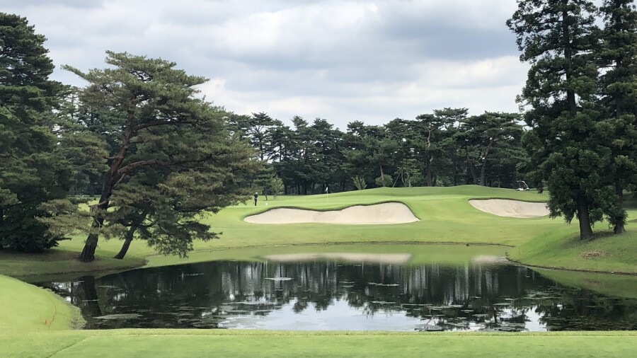 Kasumigaseki East Course - hole 10