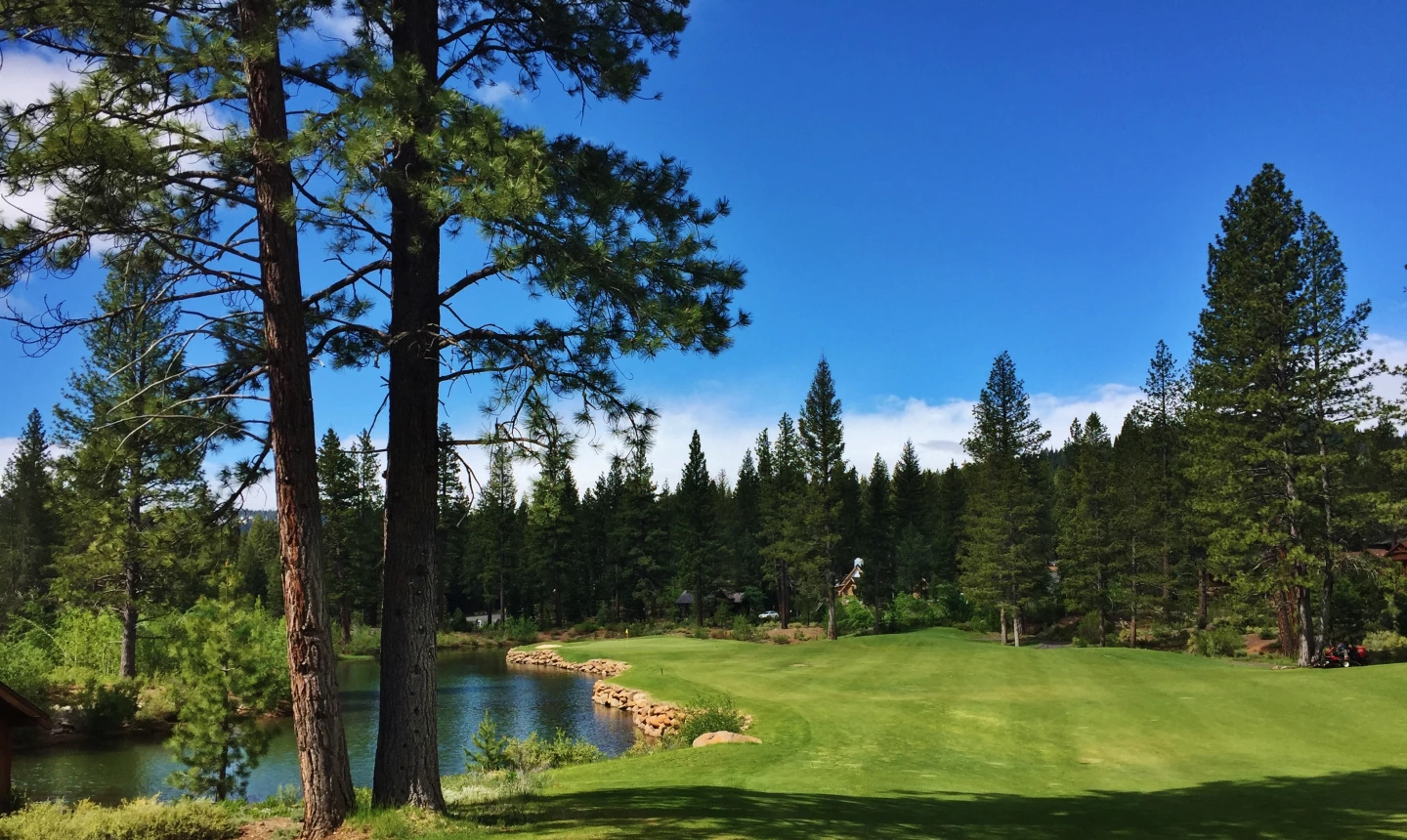 Schaffer's Mill Golf & Lake Club - hole 9 