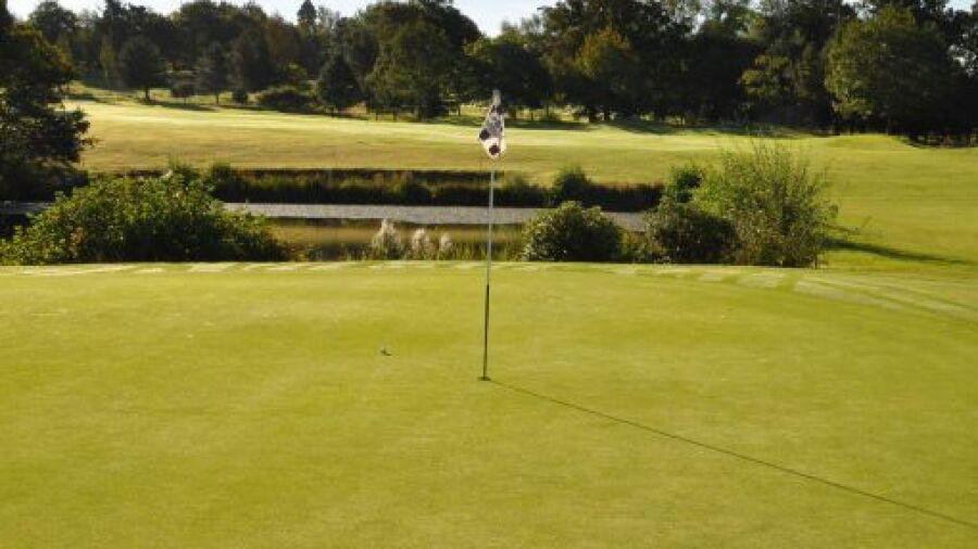 10th green on the West Course at East Sussex National
