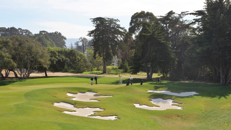 Black Horse golf course - Bayonet/Black Horse - hole 10 