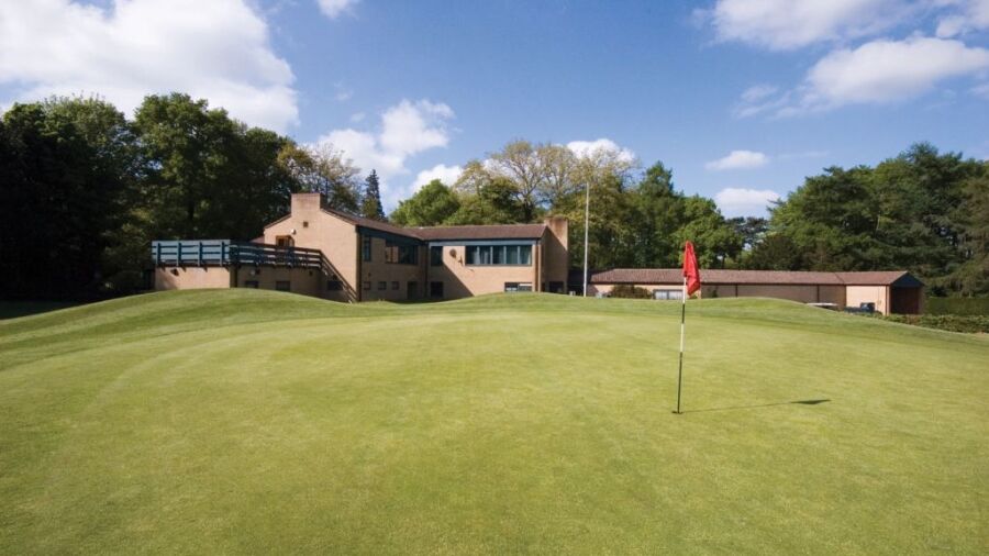 The clubhouse at Normanby Hall