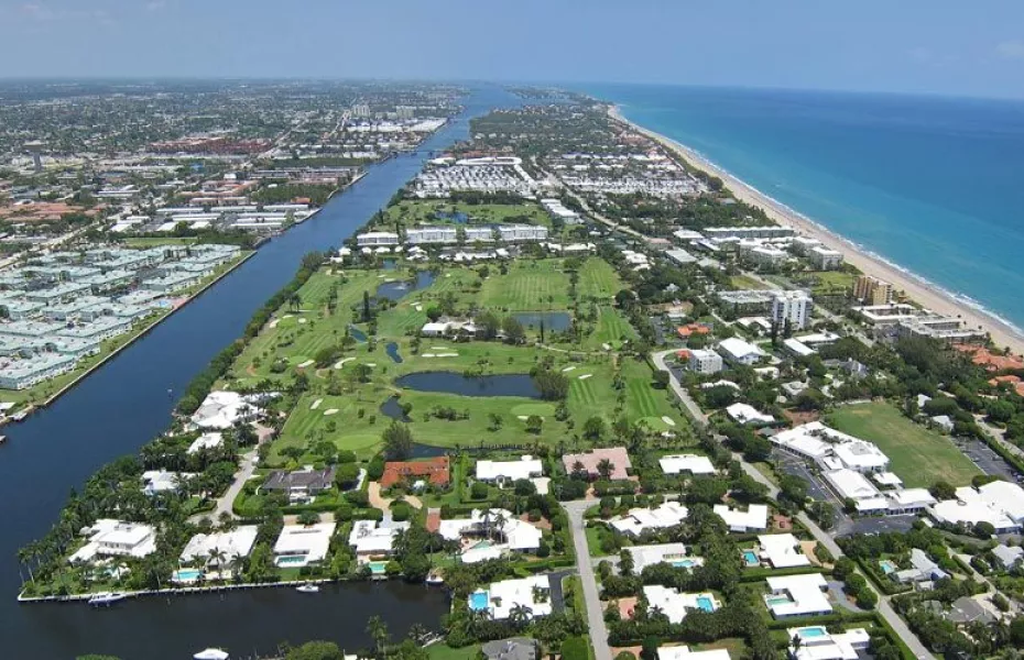Gulf Stream GC: Aerial view