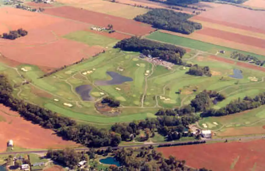 Hidden Creek GC: Aerial view