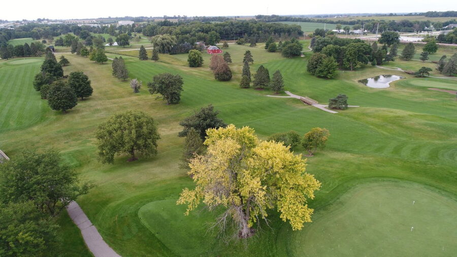 Waverly Municipal GC: Aerial