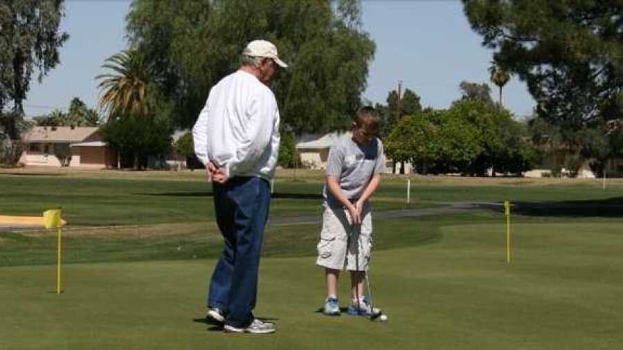 Sun City South GC: practice area