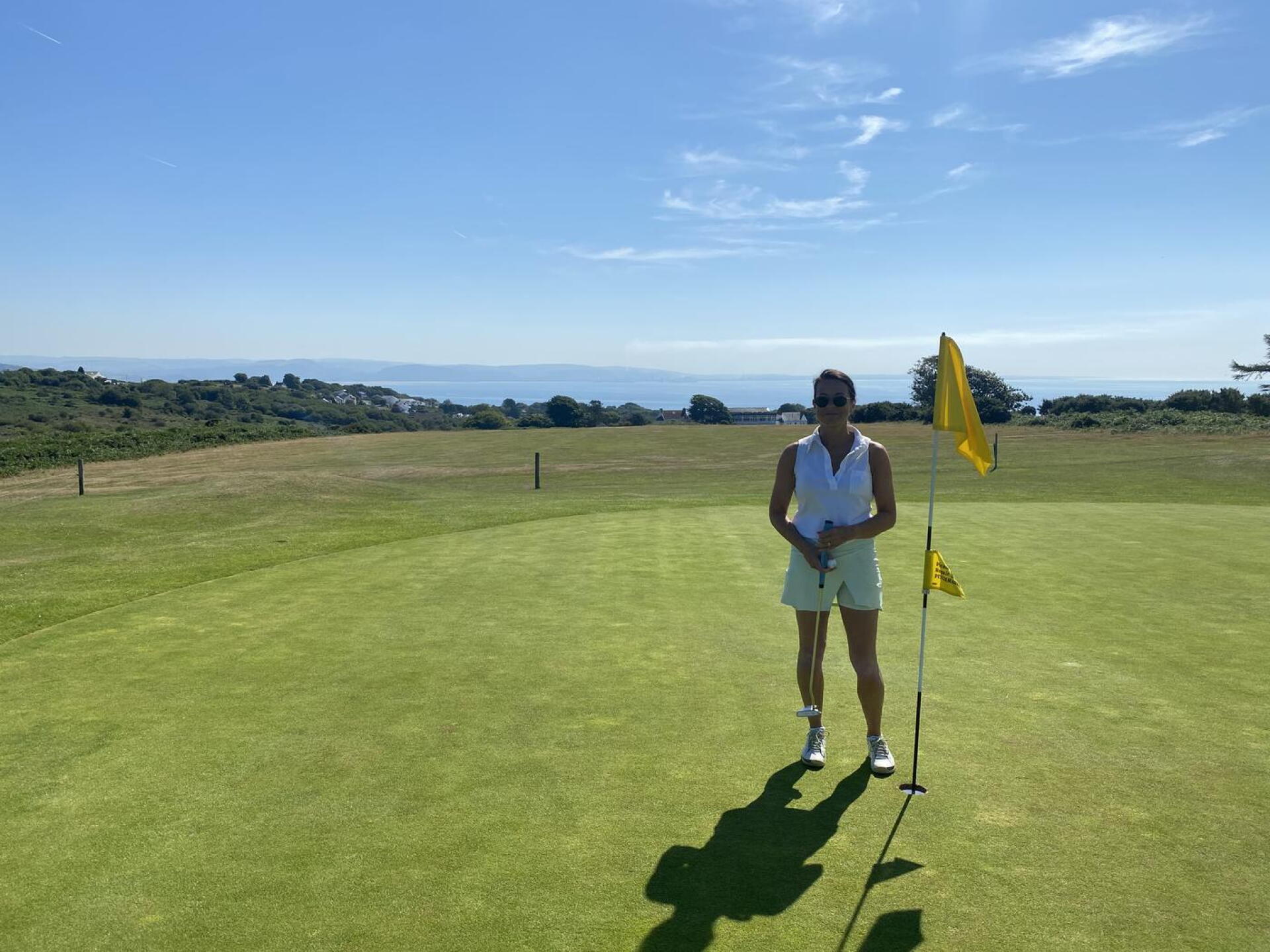 My wife with a terrific view in the background (Photo submitted by Dalio2680 on 08/10/2022)