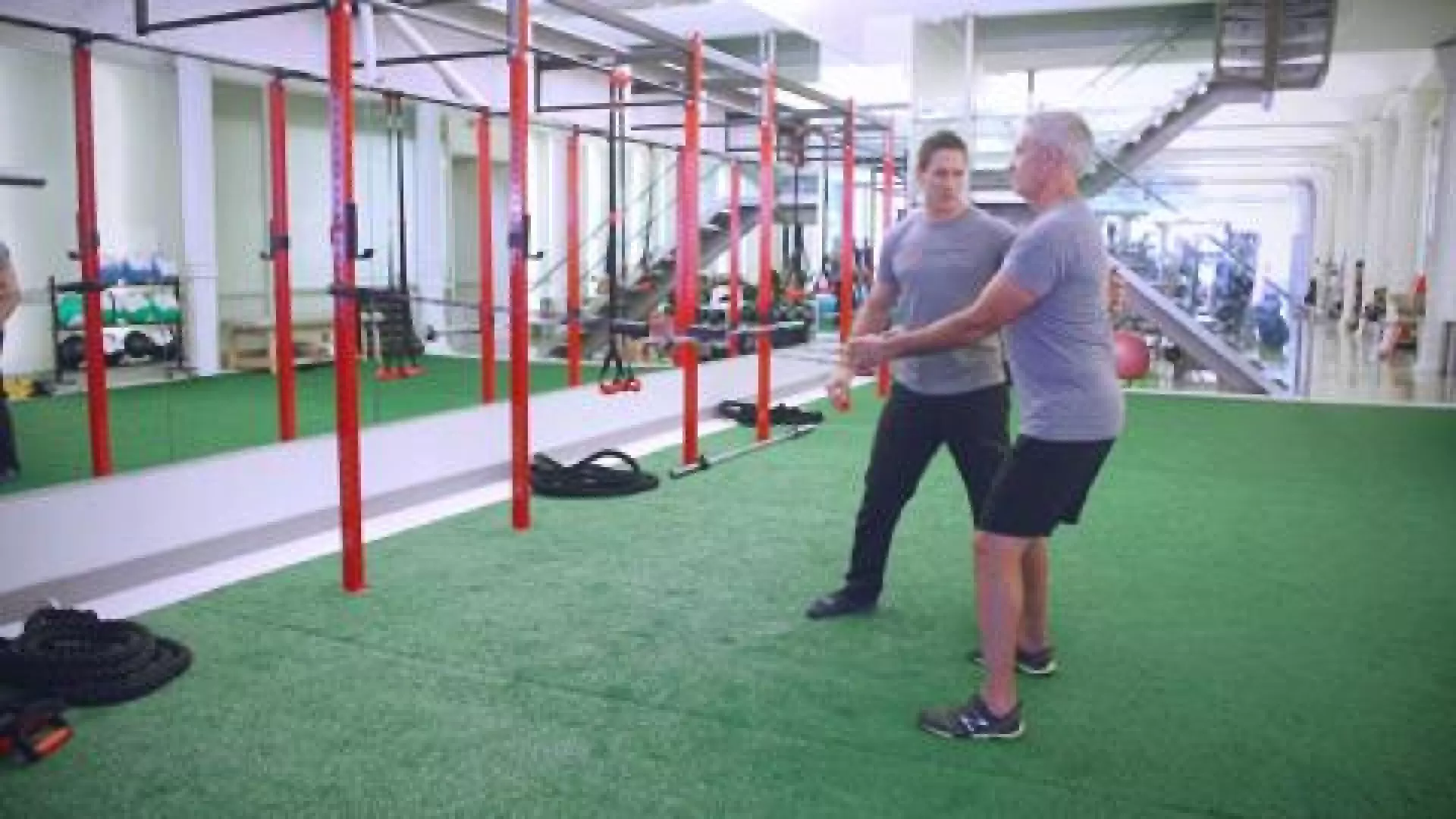 Day 1, Exercise 2 - Standing Rowing