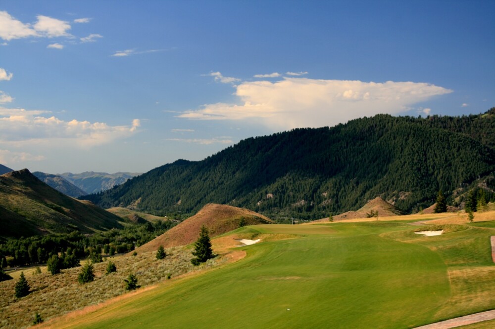 Sun Valley Resort's White Clouds golf course - hole 4