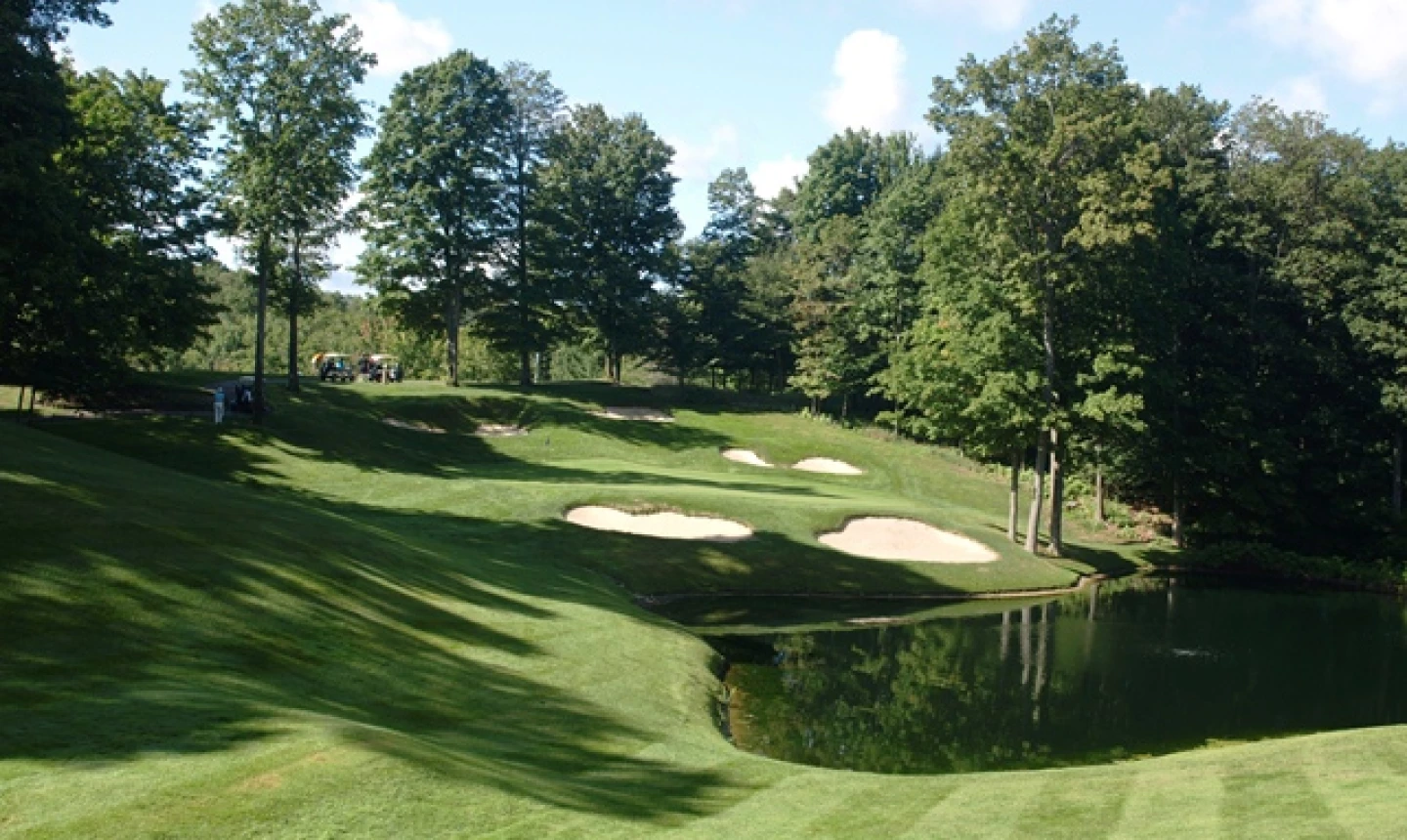 Threetops golf course - Treetops - hole 6