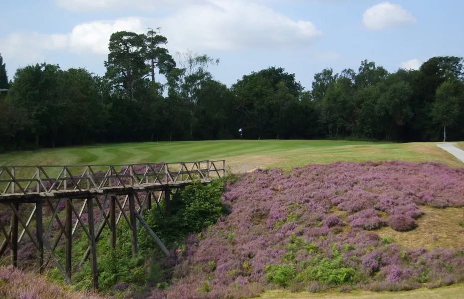 9th green at Addington