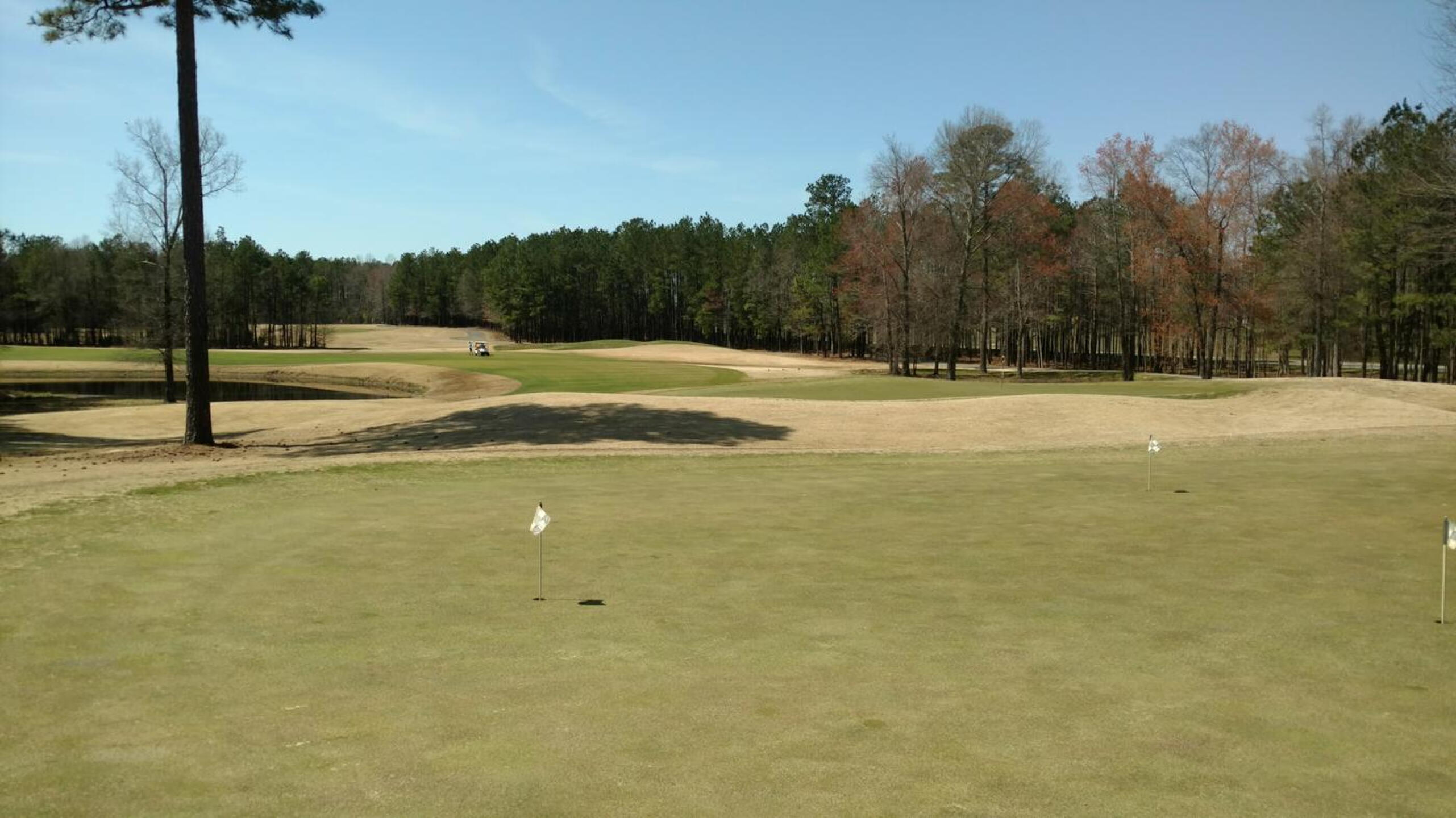 9th and practice green (Photo submitted by Back9Ben on 04/07/2018)