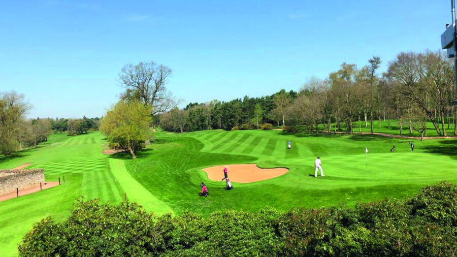 Frilford Heath GC - Green: #1, #18