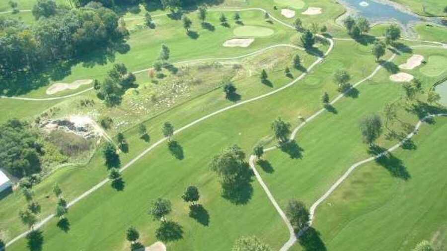 Hawk's Tail of Greenfield: Aerial view