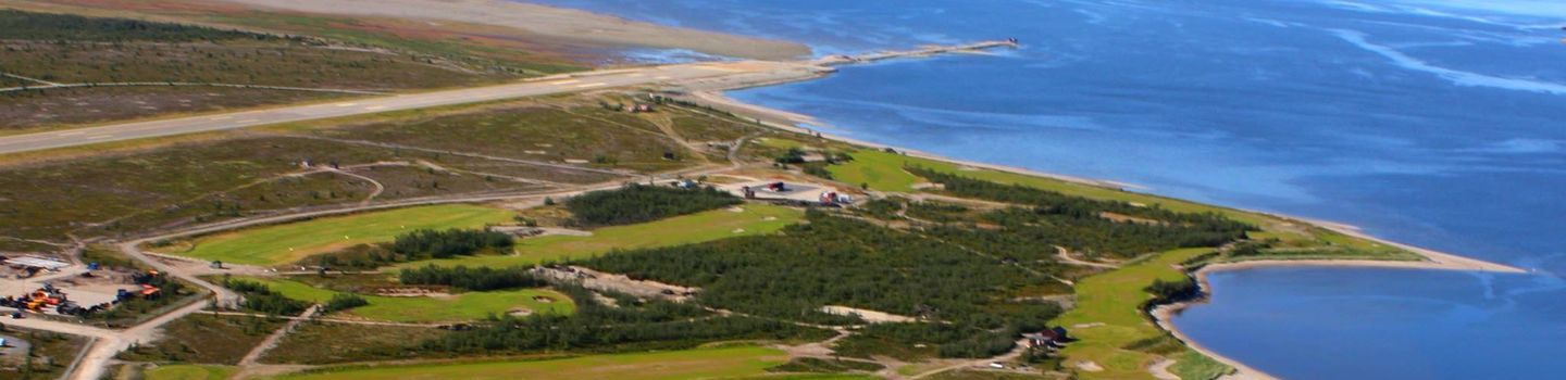 North Cape GC: Aerial view