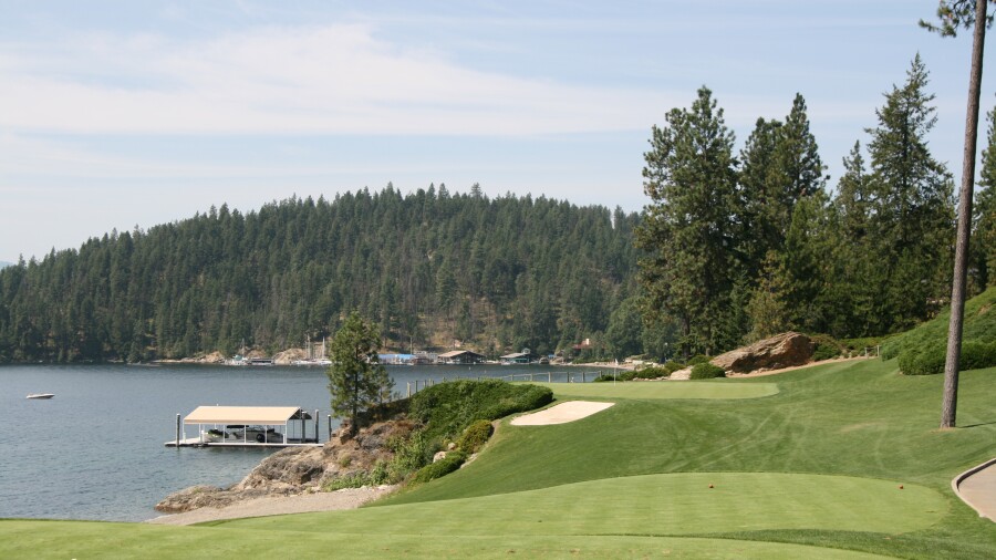 Coeur D'Alene Resort golf course - No. 3
