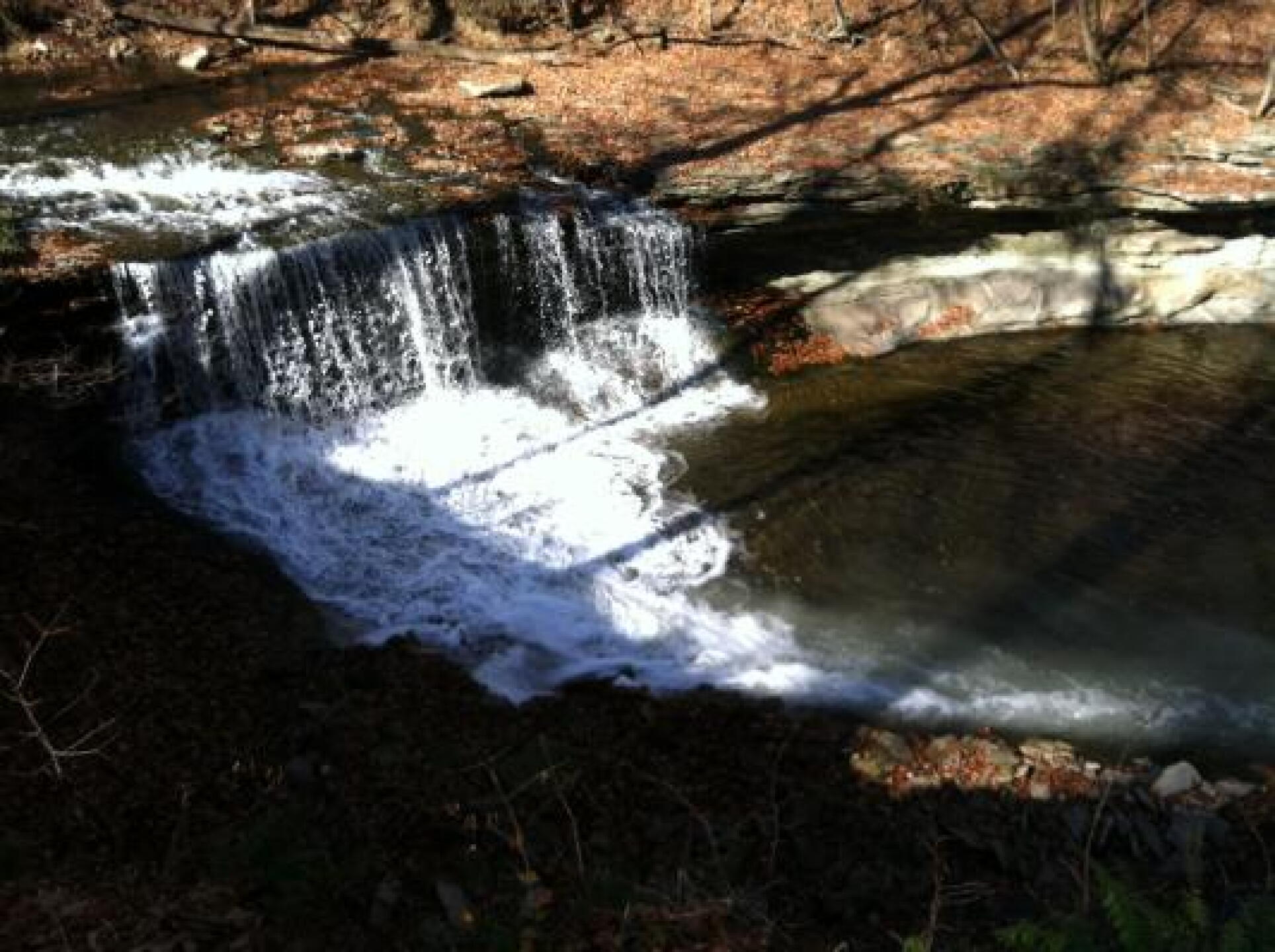 Close up of waterfall on #8 (Photo submitted by YUDoodat on 11/14/2013)