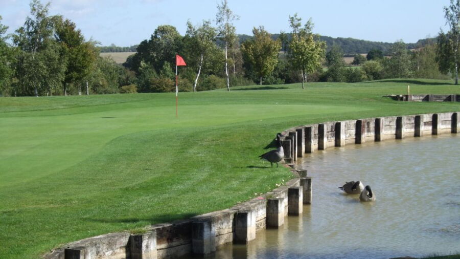 The pond at Langdon Hills