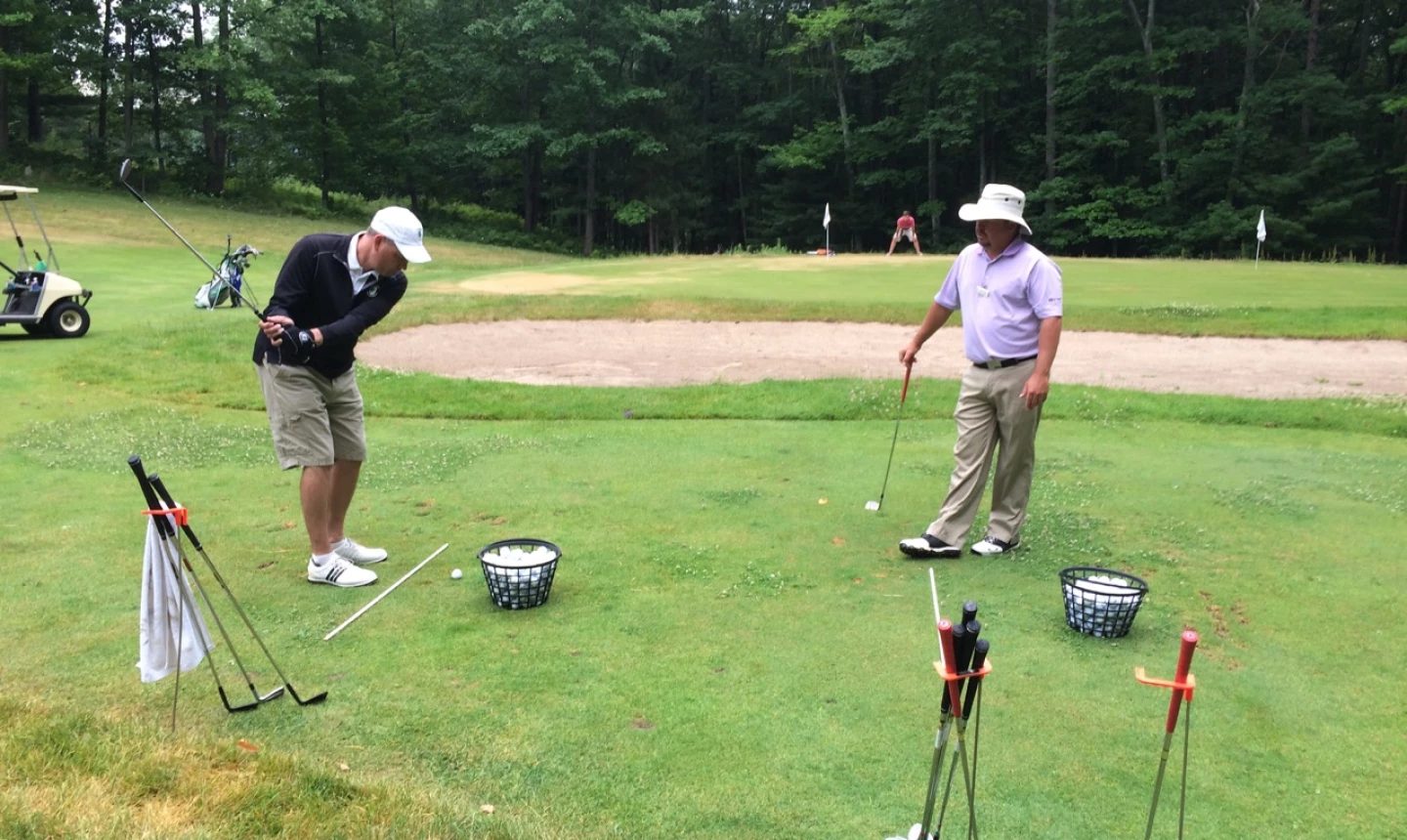 Pelz School golf lesson