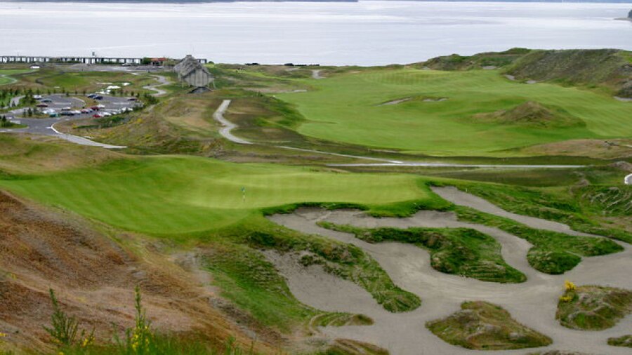 Chambers Bay Golf Club - hole 9