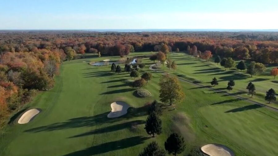 Stonington CC: Aerial view