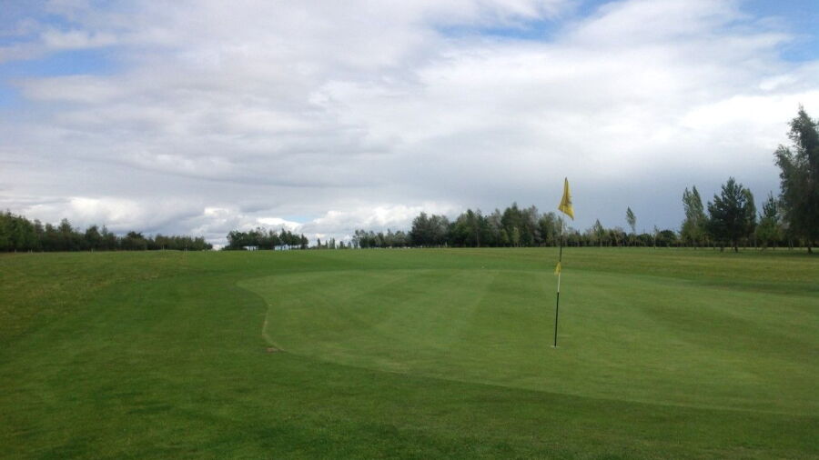 9th green at South Cerney