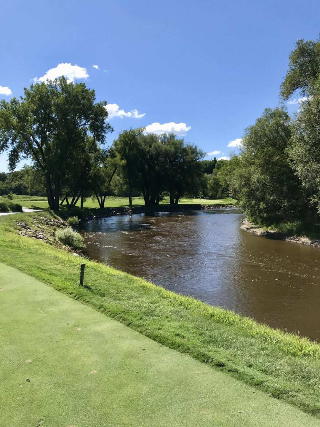 Hole 13 is a tricky tee ball (Photo submitted by QuantumGolfx on 11/15/2021)