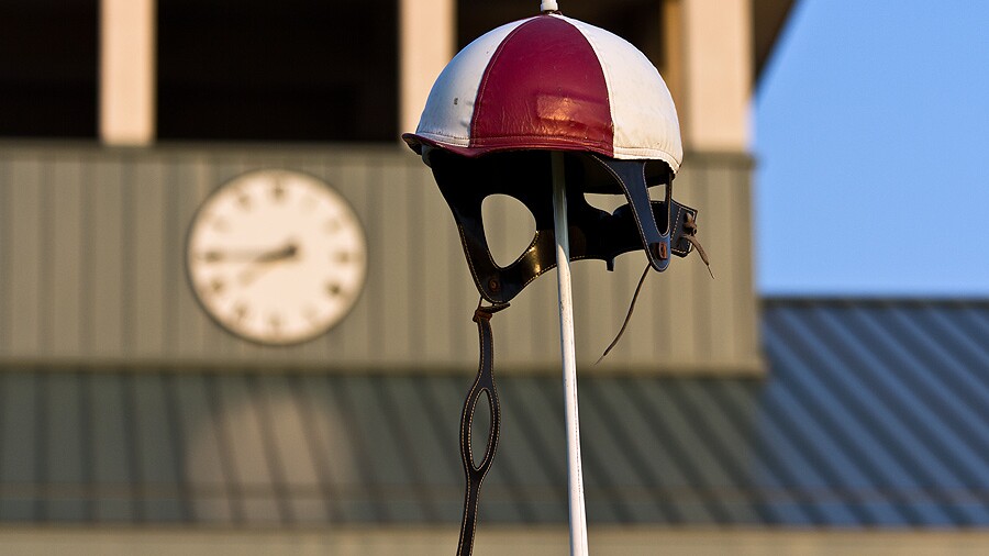 White Clay Creek C.C. golf course - jocket helmet