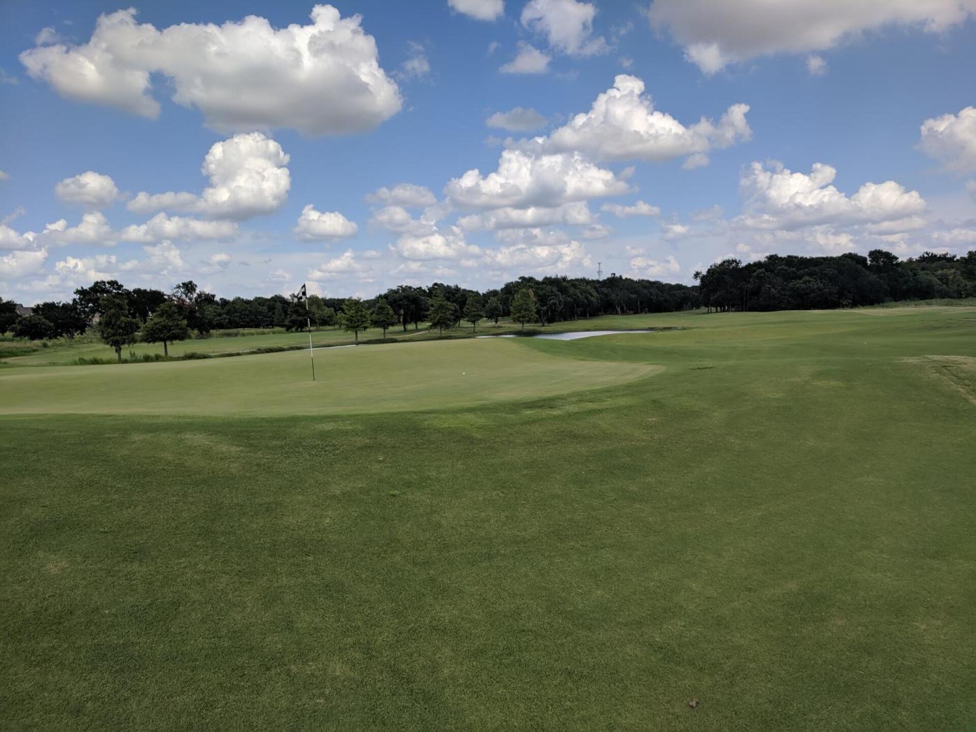Collection area over the green (Photo submitted by golfingbrock on 07/05/2019)