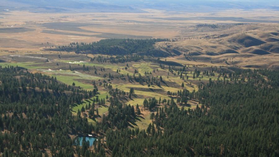 The Retreat & Links at Silvies Valley Ranch: Aerial view