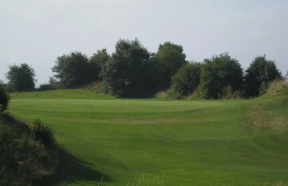 18th hole at Llanymynech